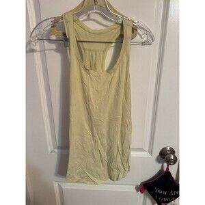 lululemon Green Pleated Tank